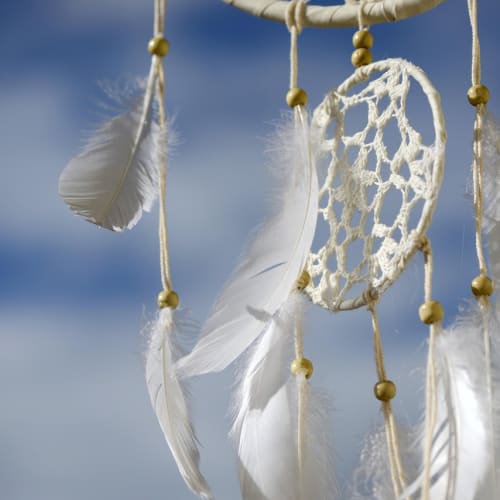 Rüyaların anlamlarını gösteren sembolik bir görsel