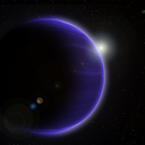 Gelecekteki insan evrimini temsil eden, uzaylı teknolojisiyle entegre olmuş bir insan figürü.