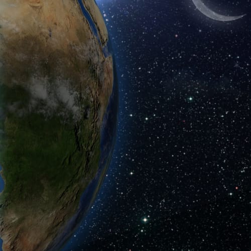 Bilimsel keşiflerin insanlık tarihindeki önemini gösteren bir görsel.