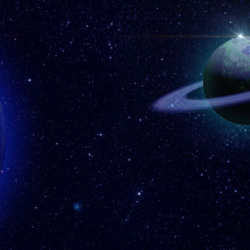 Bilimsel keşiflerin insanlık tarihindeki önemini gösteren bir görsel.