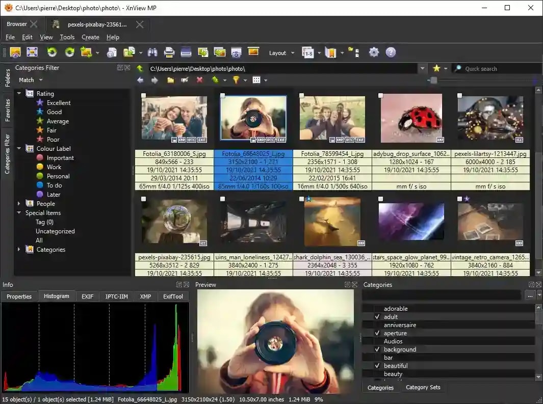 XnView: Aplikasi Pembuka dan Pengelola Gambar All-in-One