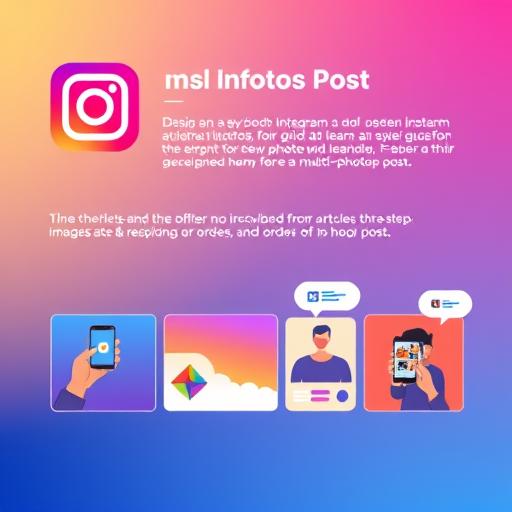 Как опубликовать несколько фотографий в одном посте в Instagram