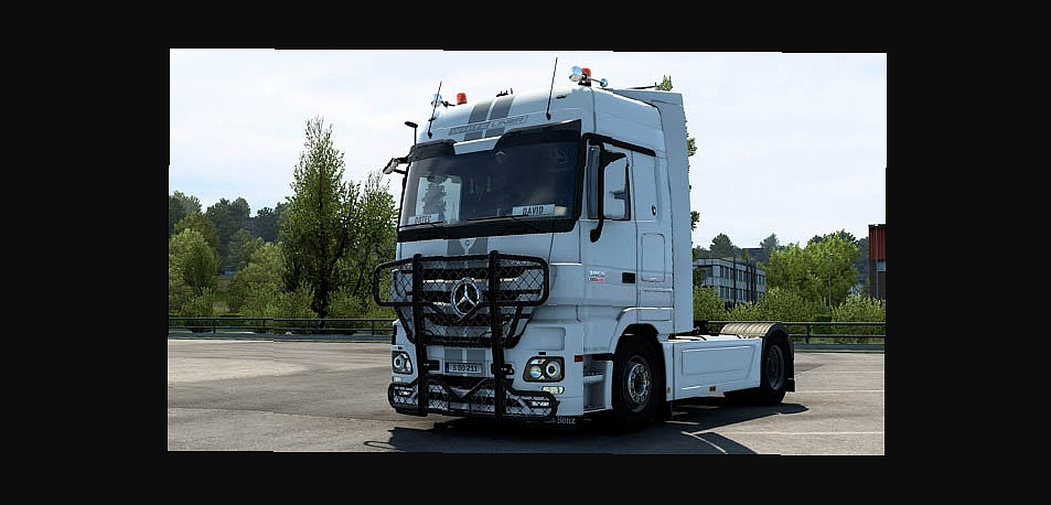 МОД Mercedes-Benz Actros MP3 by Dotec v1.3.6.3 ДЛЯ EURO TRUCK SIMULATOR 2