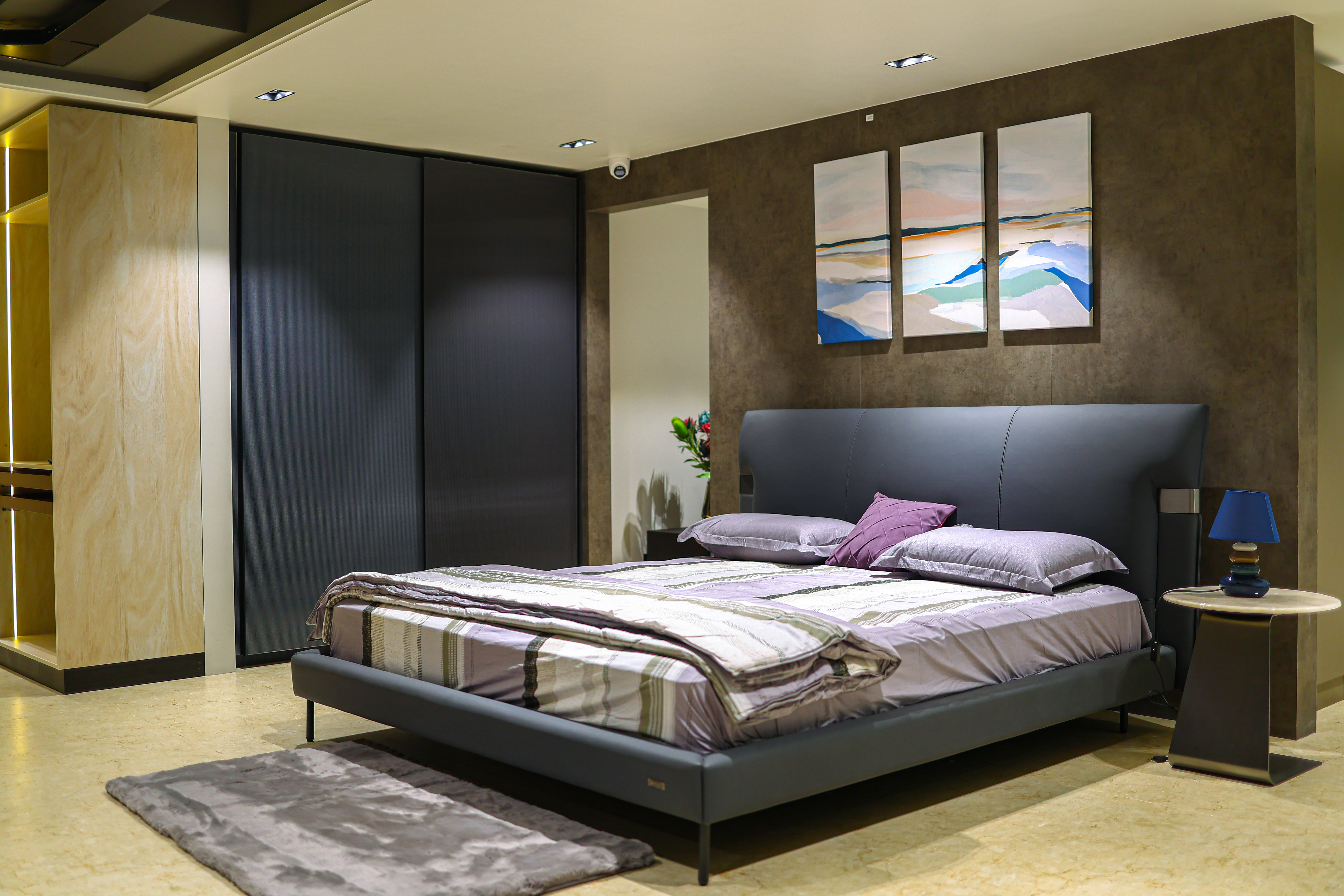 Modern Acrylic Wardrobe - View 1