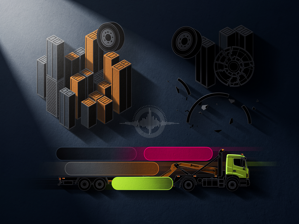 Copart's fleet: loaders, tow trucks, and wet brakes