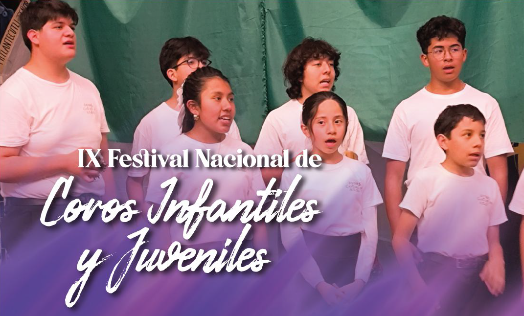 Cartel: Festival Nacional de Coros Infantiles y Juveniles 2026