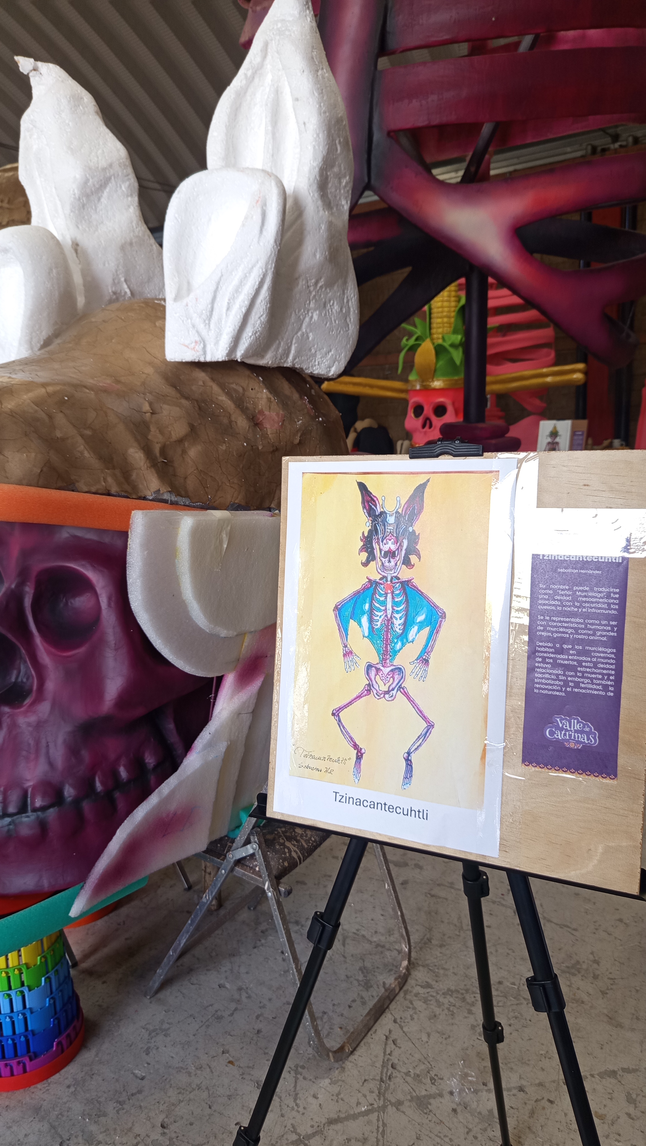 Tzinacantecuhtli (18) — foto del artista 1