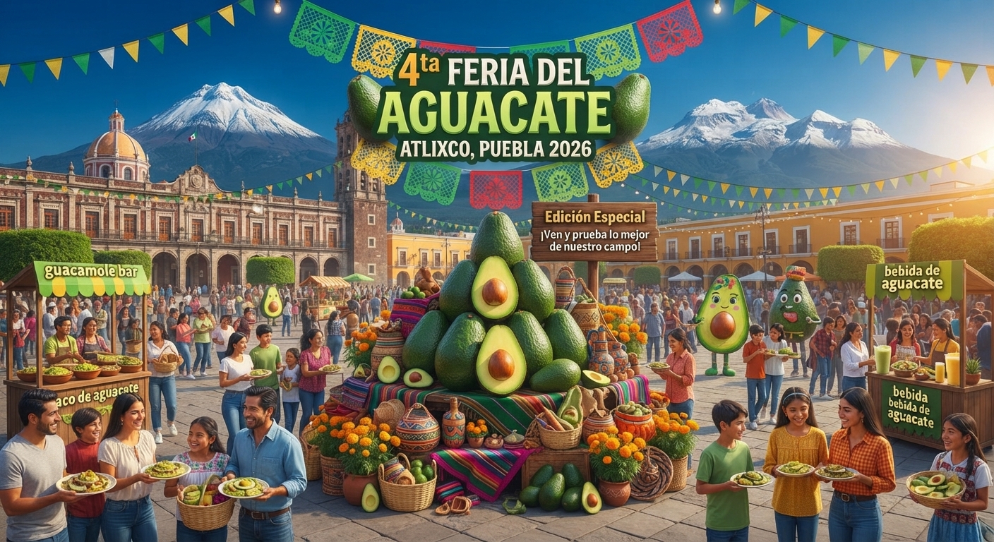 Cartel: Feria del Aguacate 4ta edición