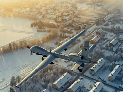 Нижегородцы обсуждают беспилотник в небе города