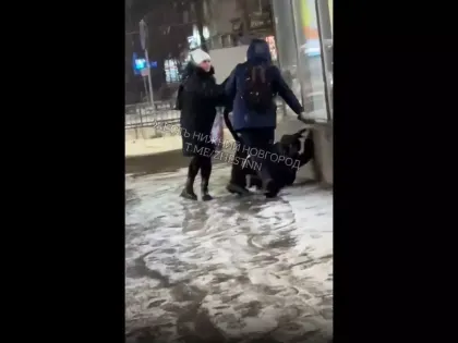Нижегородка накинулась на ребенка на улице: видео