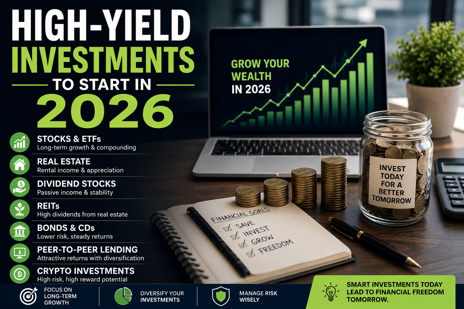 who offers access to high-yield bond investments?