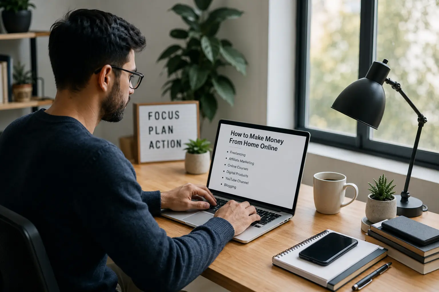 how can i make money from home online