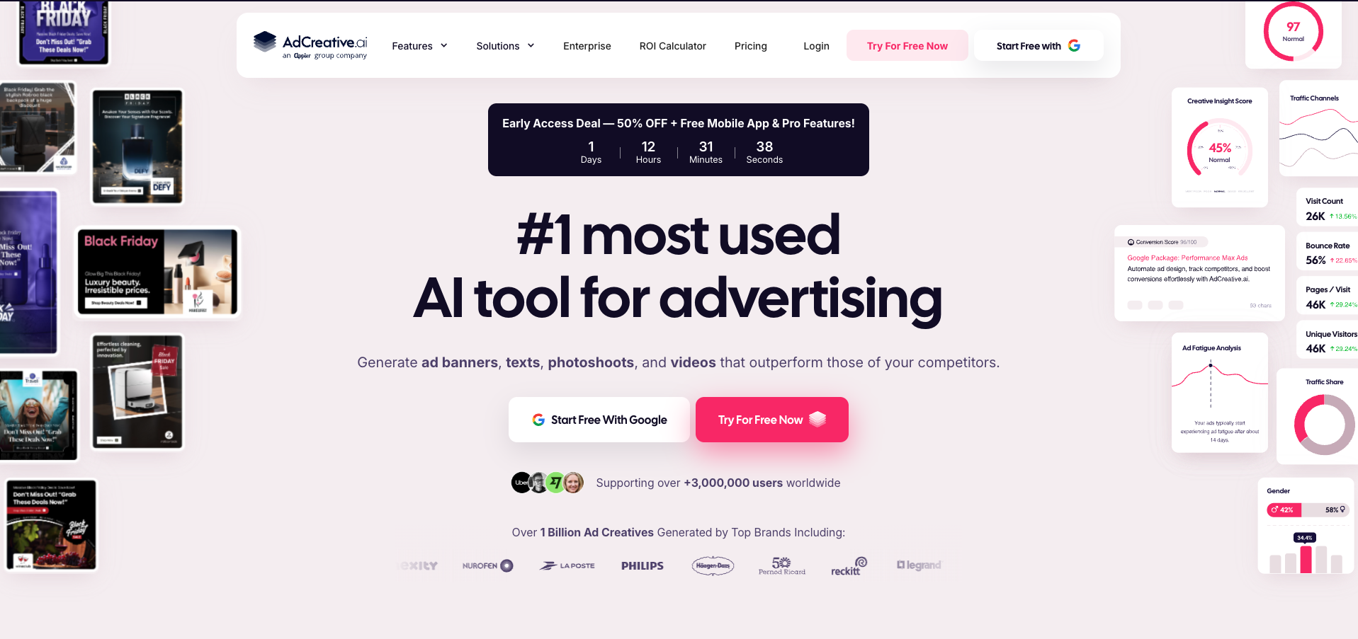 AdCreative.ai Interface