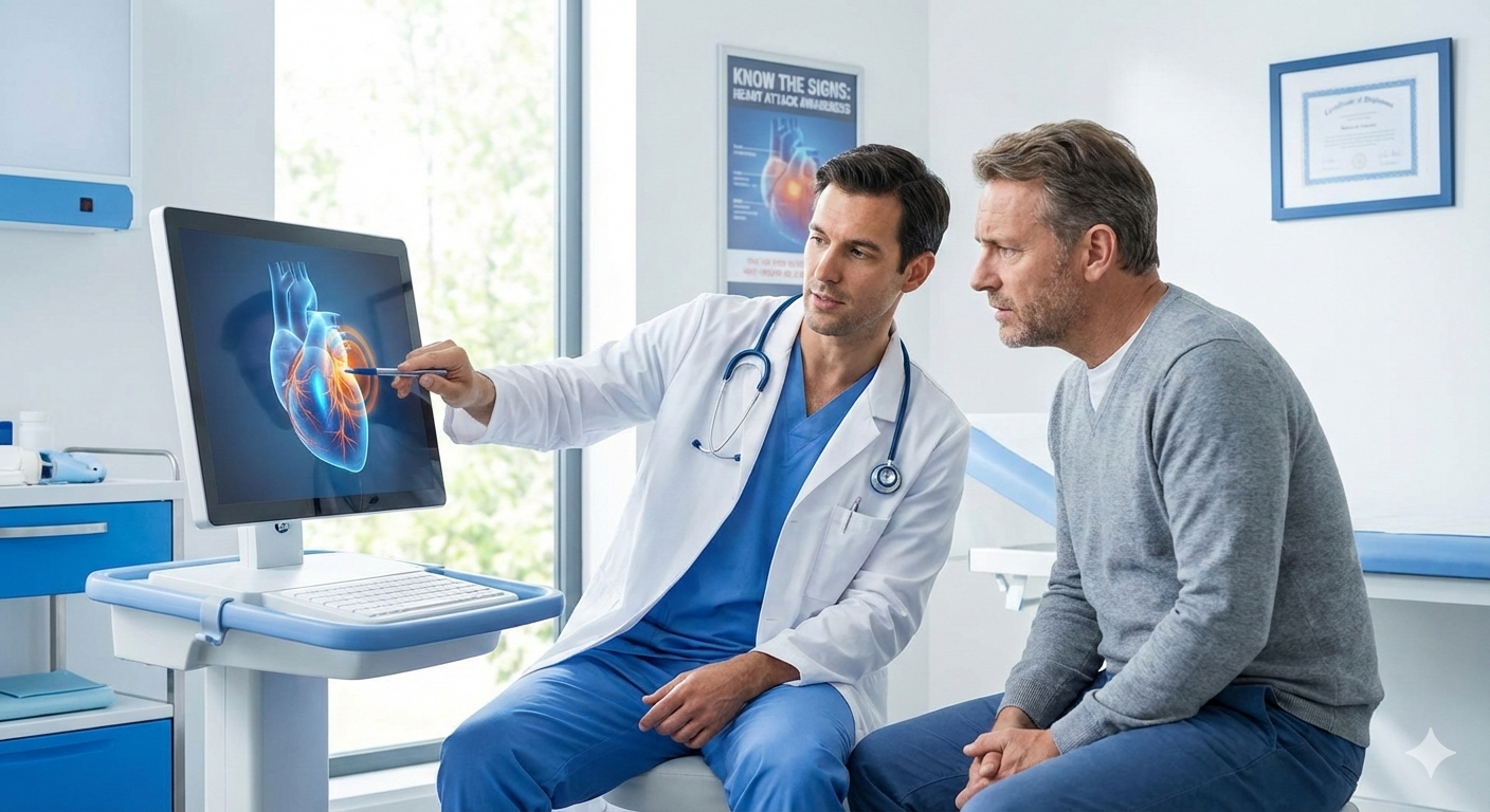 হার্ট অ্যাটাকের আগের সতর্ক সংকেত