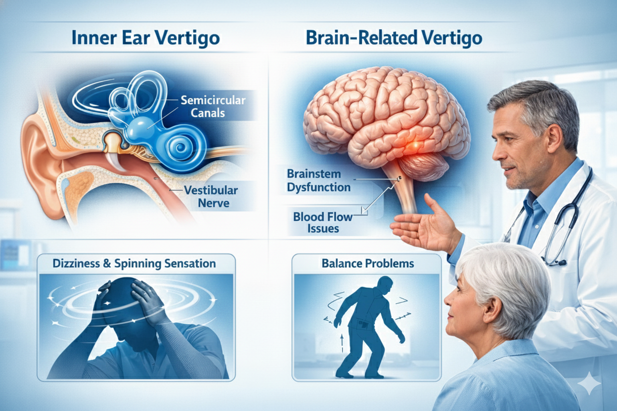মাথা ঘোরালে ENT না নিউরোলজিস্ট?