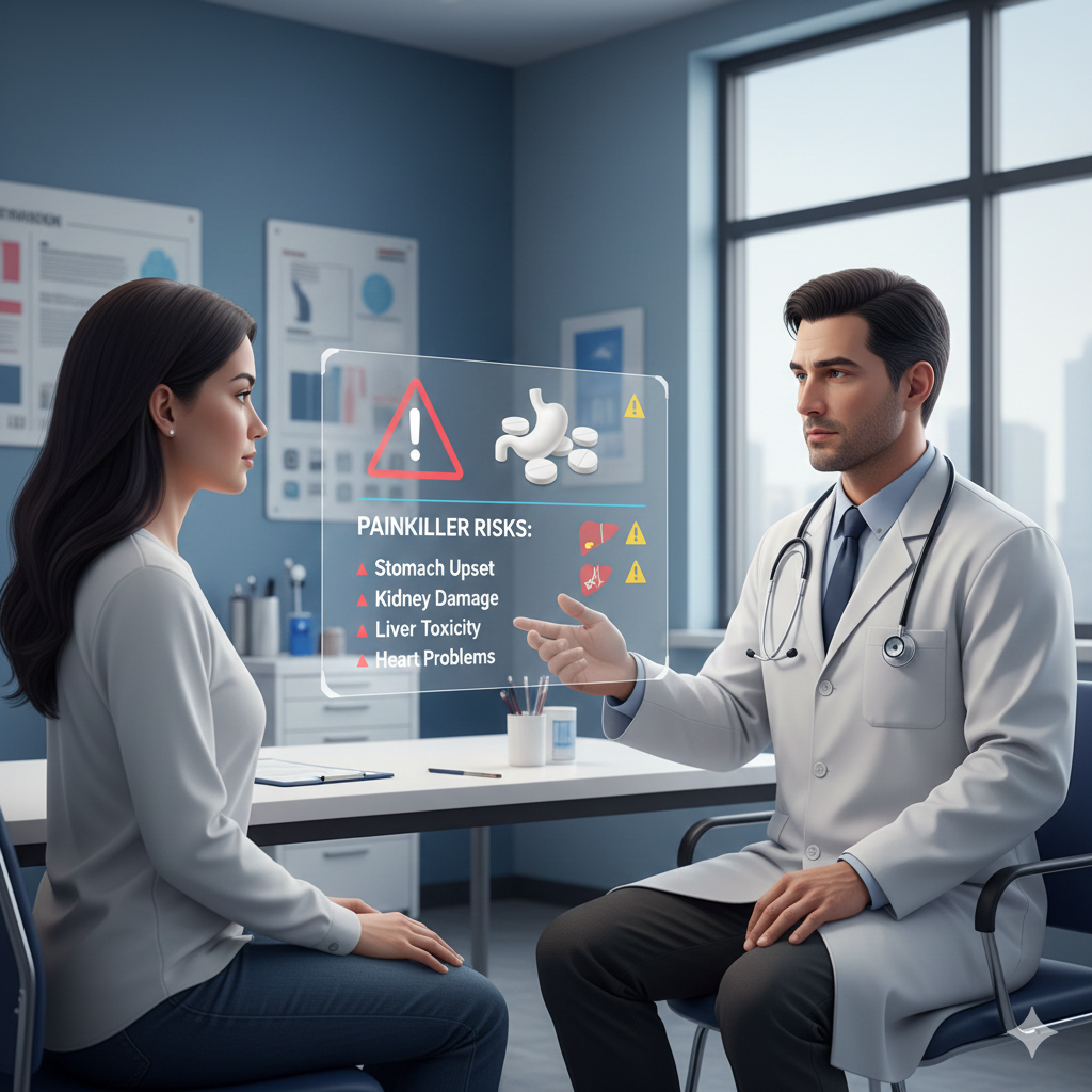 পেইনকিলার বেশি খেলে কী ক্ষতি হয়?