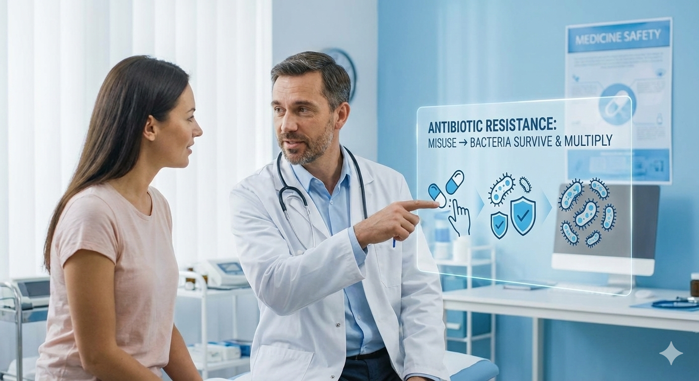 অ্যান্টিবায়োটিক ভুলভাবে খেলে কী হয়?