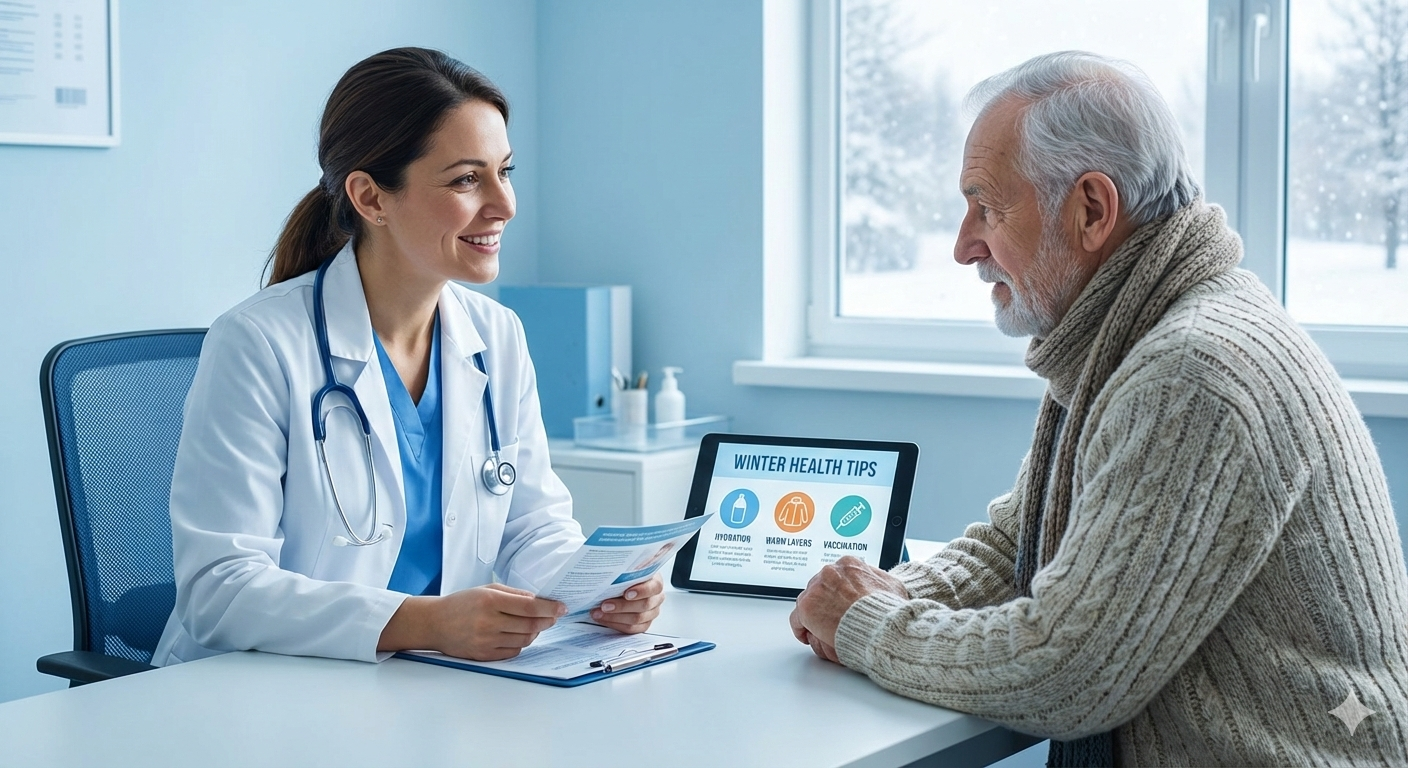 শীতে বয়স্কদের বিশেষ যত্ন