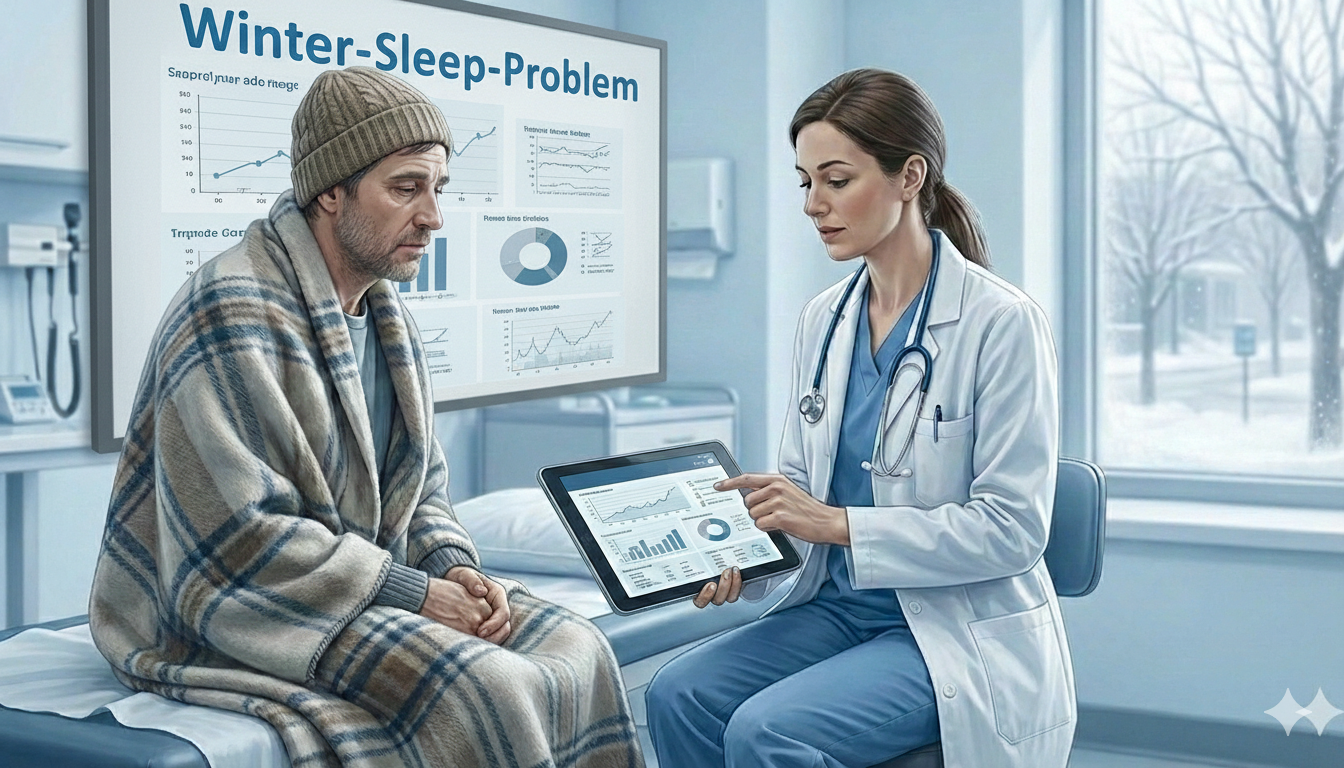 শীতে ঘুম কমে কেন?