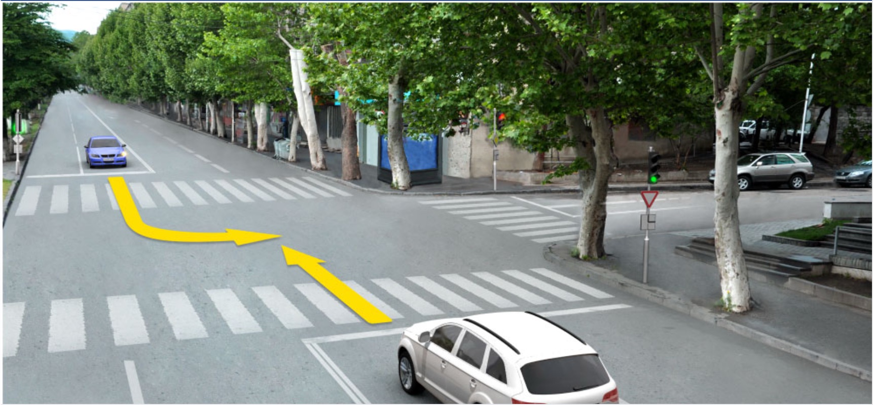 Вопрос 3 ПДД Грузия