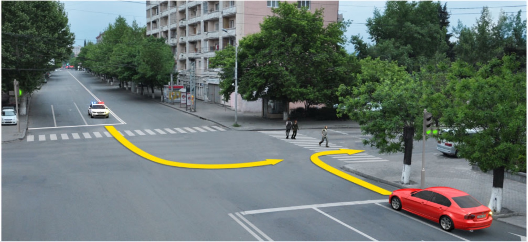 Вопрос 14 ПДД Грузия