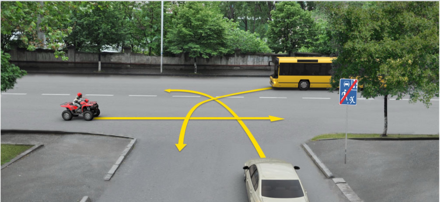 Вопрос 17 ПДД Грузия