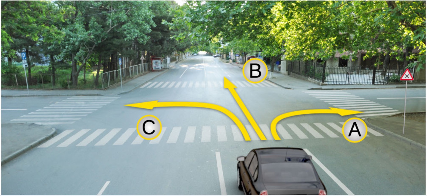 Вопрос 18 ПДД Грузия