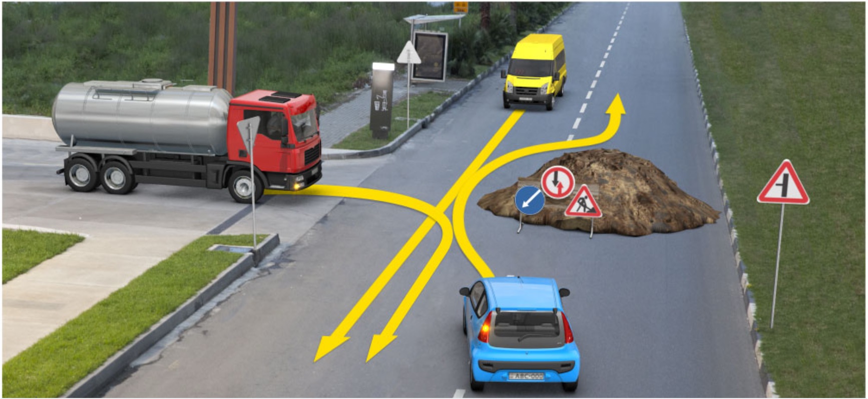 Вопрос 19 ПДД Грузия