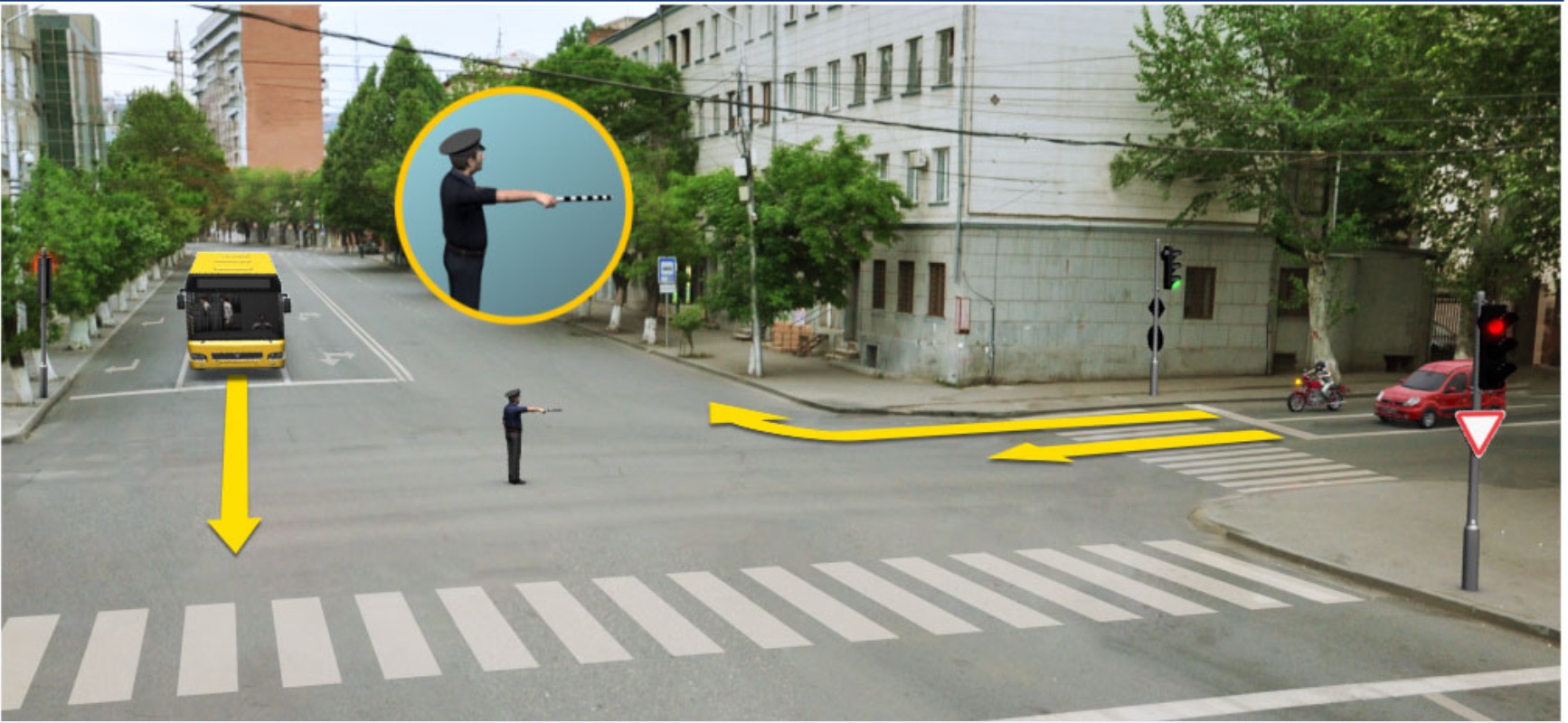 Вопрос 20 ПДД Грузия