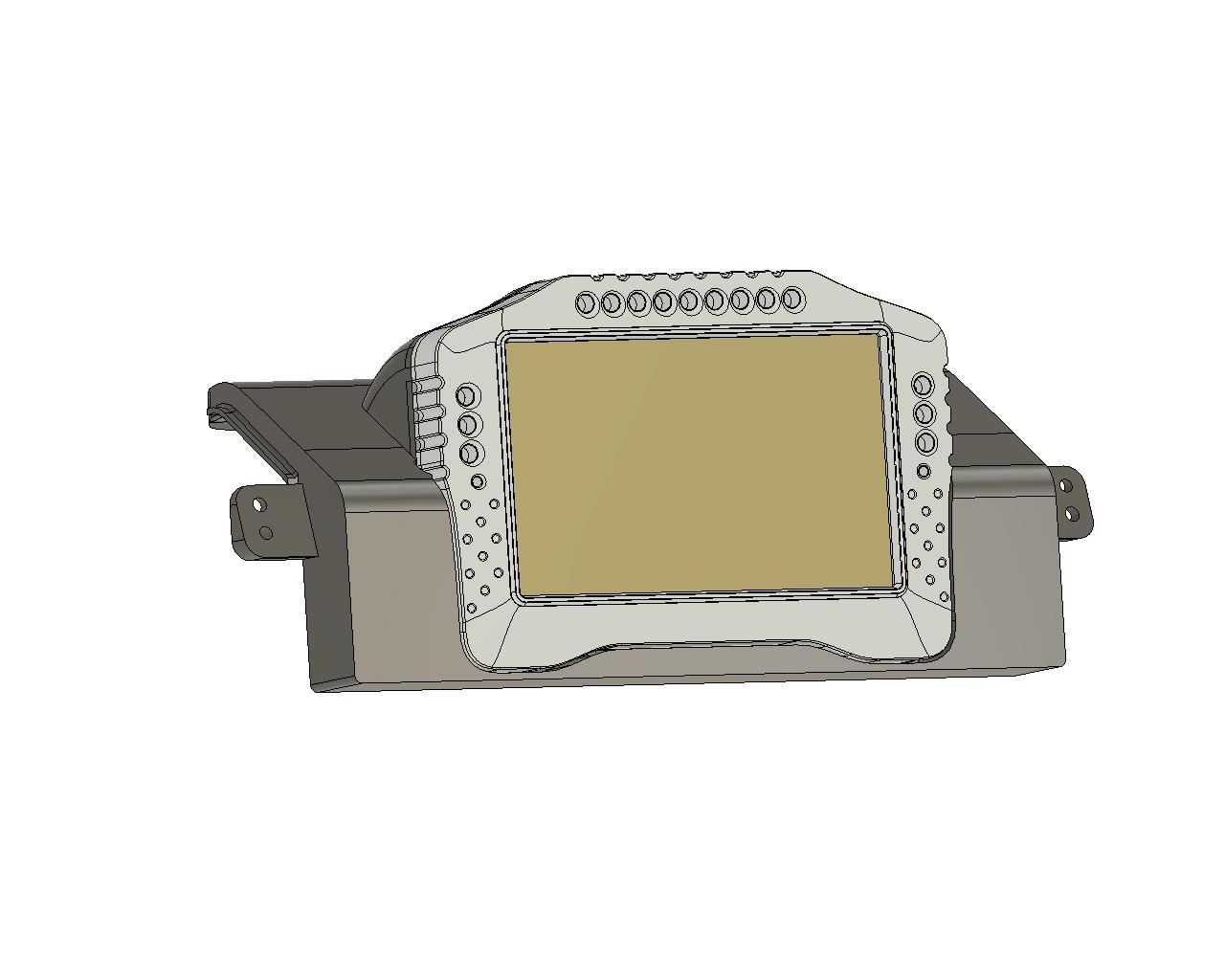 ECU MASTER ADU 5 (5inch) on central gps dash - IS200 IS300 Altezza