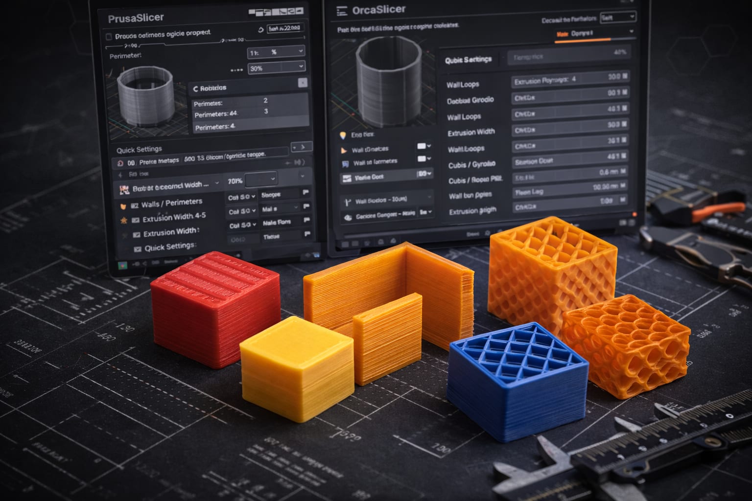 Hardening Plastic Components in 3D Printers: Complete Guide for Prusa Slicer and OrcaSlicer