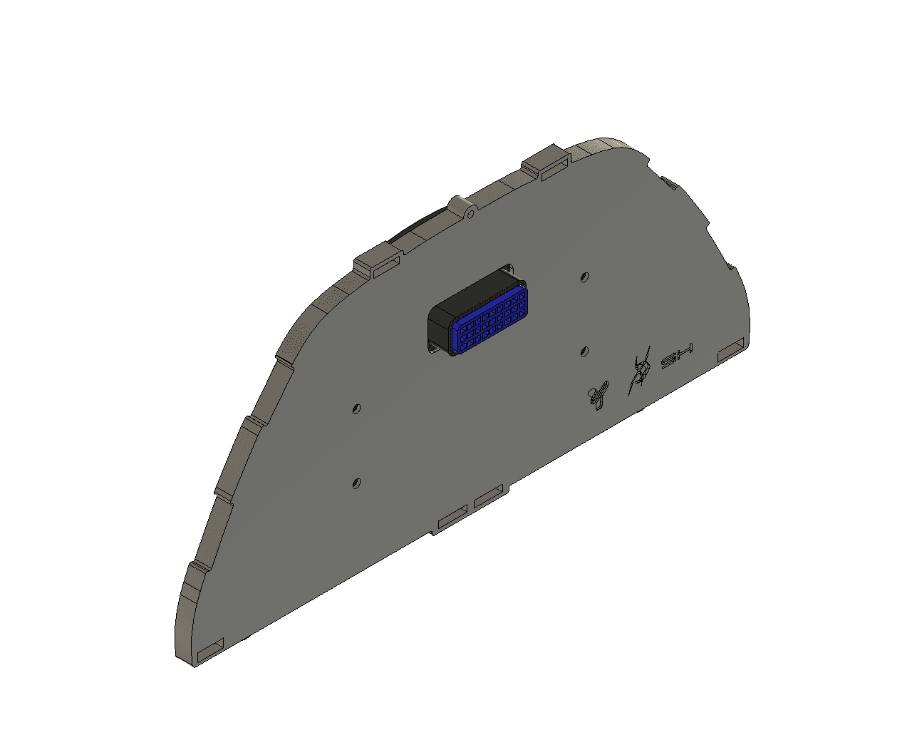 Guía de pedido e instalación: placa de integración para custom dash para Is200/Is300/Altezza