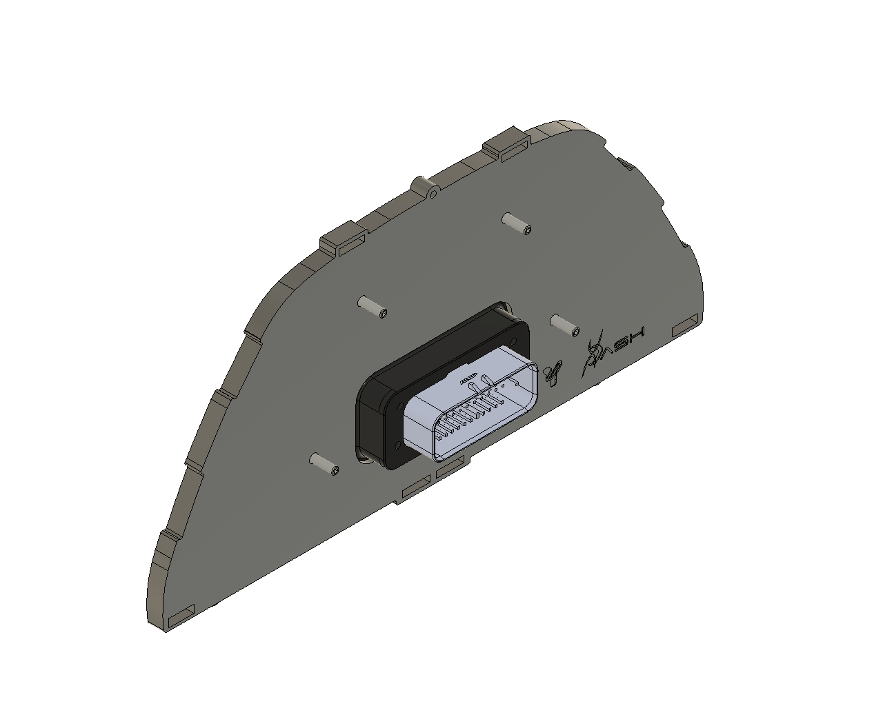 ECU MASTER ADU 5 on Lexus Toyota IS200 IS300 dashboard - Altezza cluster