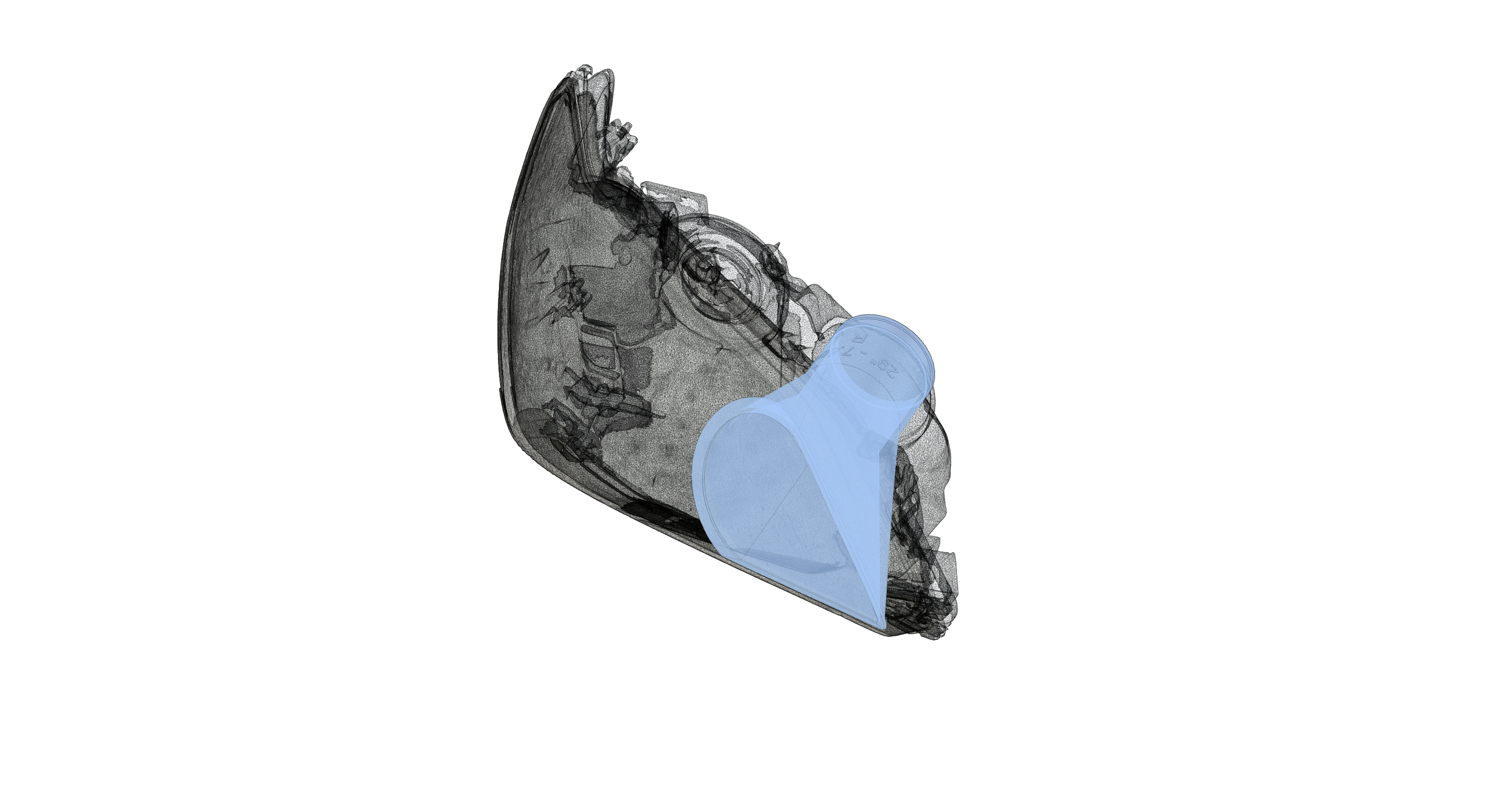 Lexus IS200 / IS300 / Toyota Altezza entrada aire via faro