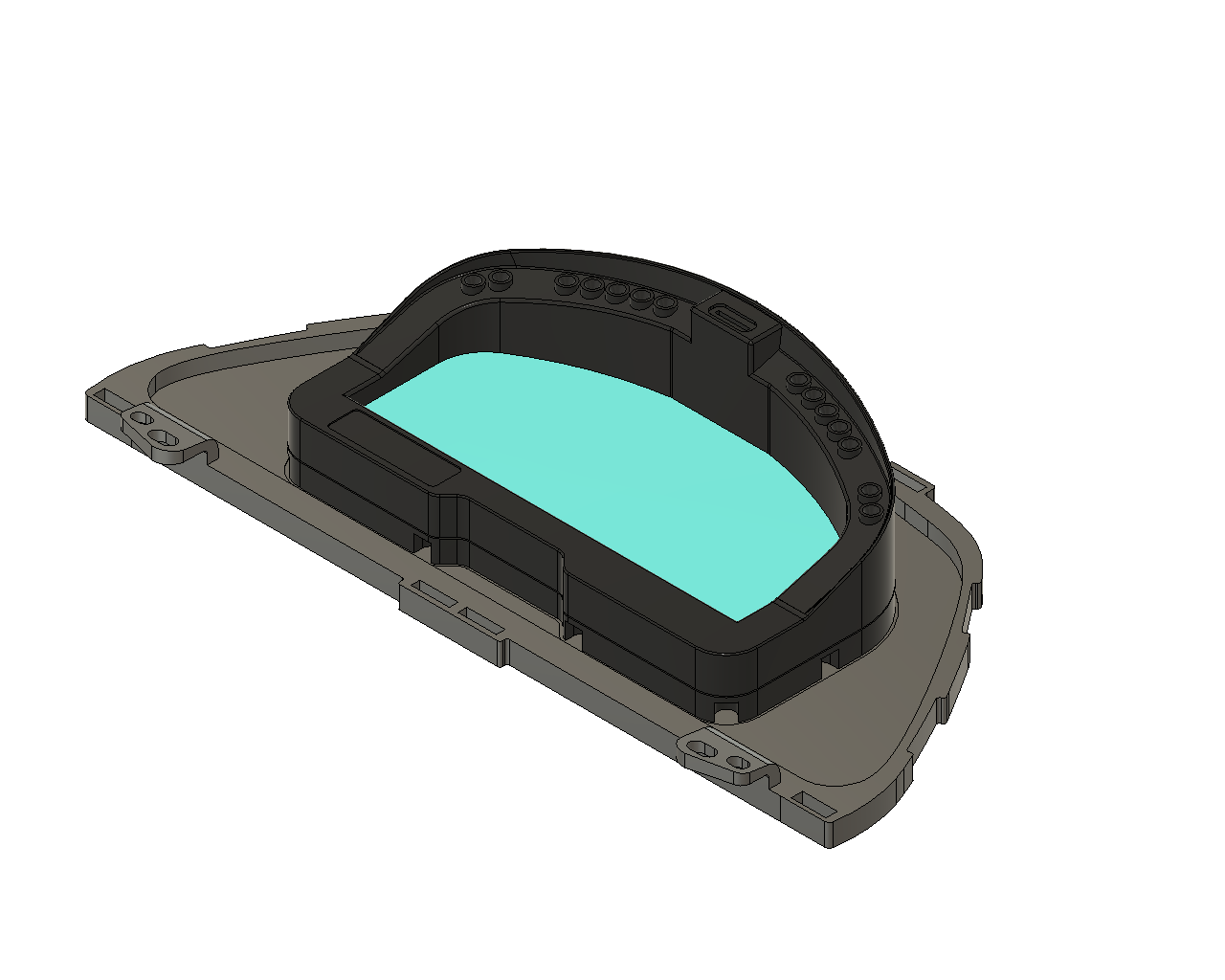 Recepak IQ3 en tablero de instrumentos Lexus Toyota IS200 IS300 - Altezza cluster