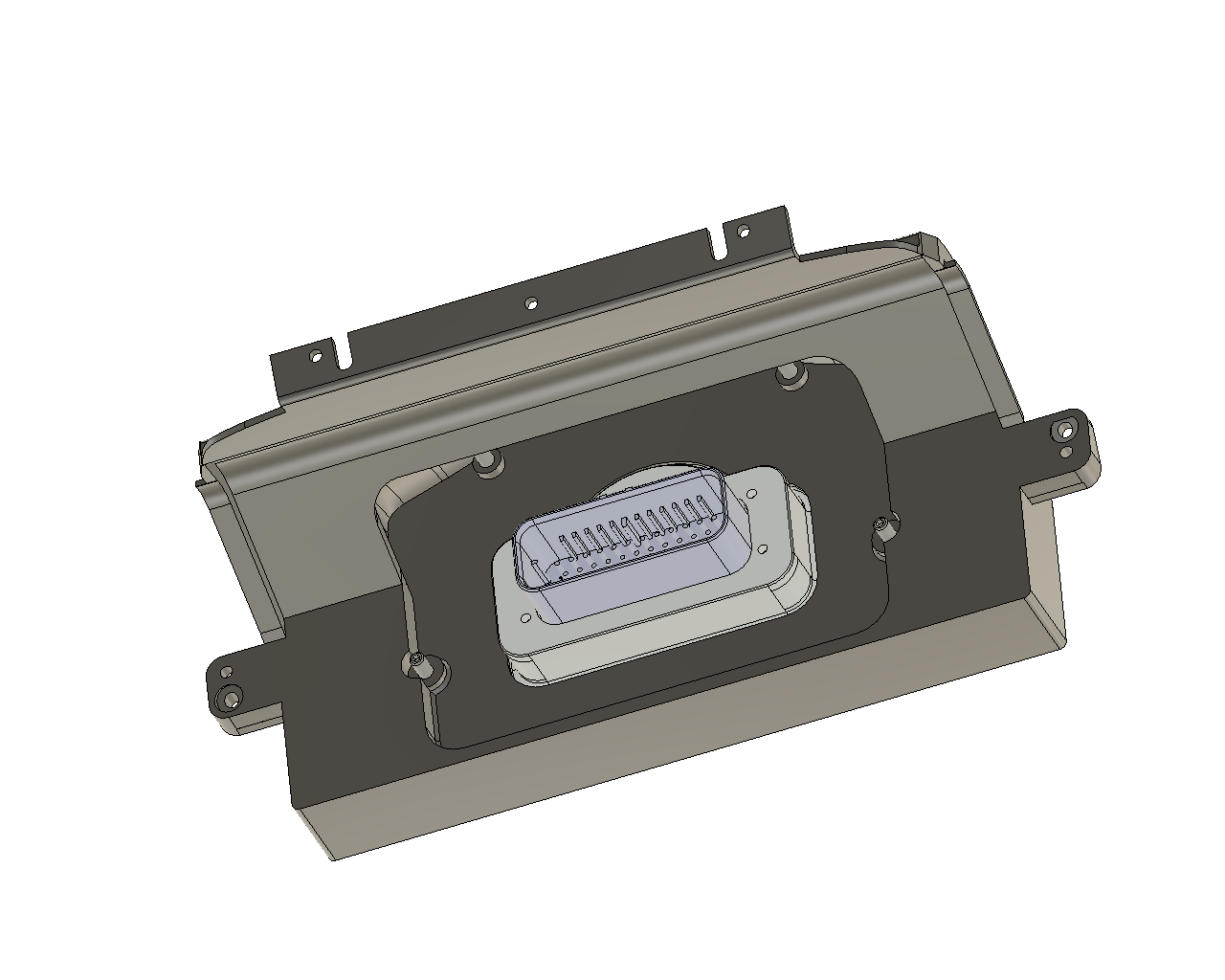 ECU MASTER ADU 5 (5inch) on central gps dash - IS200 IS300 Altezza