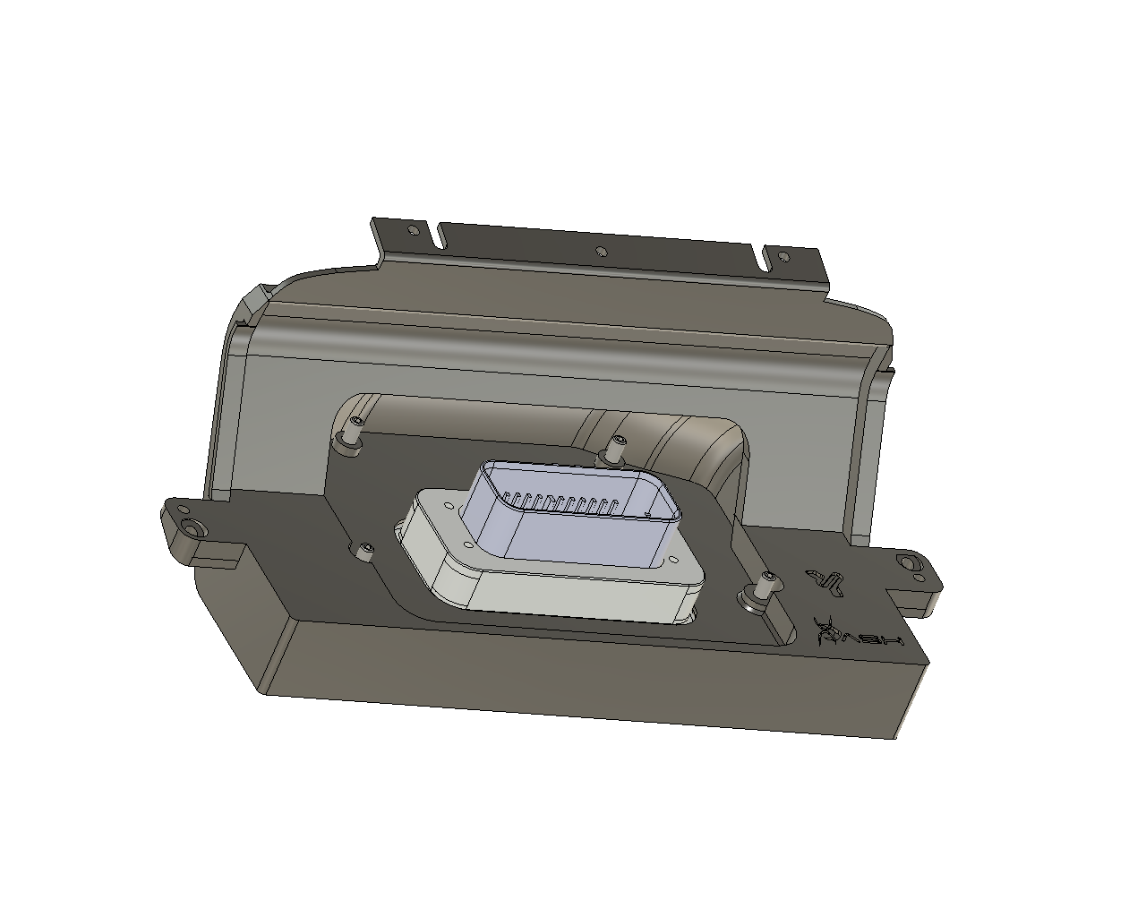 ECU MASTER ADU 5 (5inch) on central gps dash - IS200 IS300 Altezza