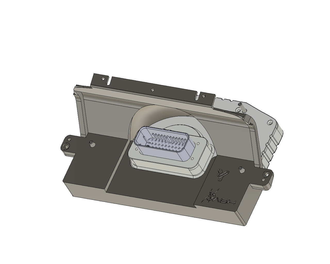 ECU MASTER ADU 7 (7inch) on central gps dash - IS200 IS300 Altezza