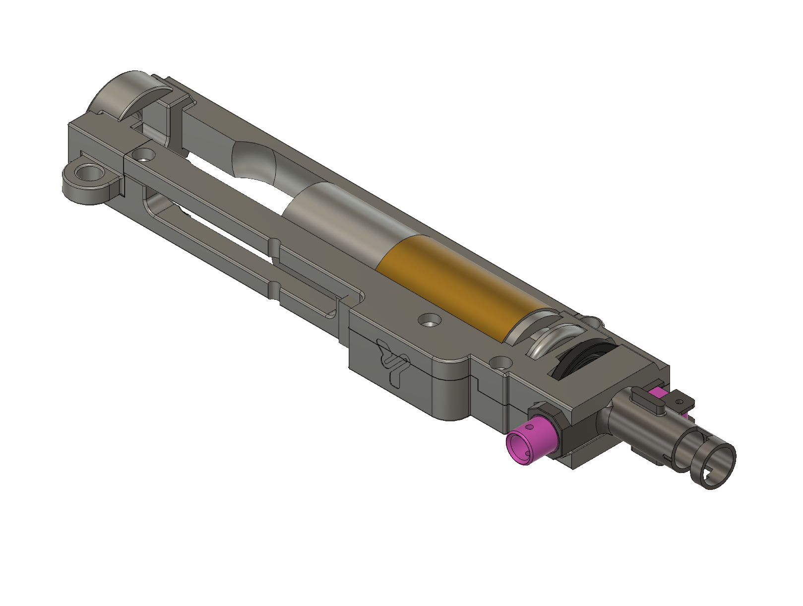Blackdraft Phoenix + Alpha Silent Industries ALPHA · Alignment Kit V2.1 · M4 AEG HPA
