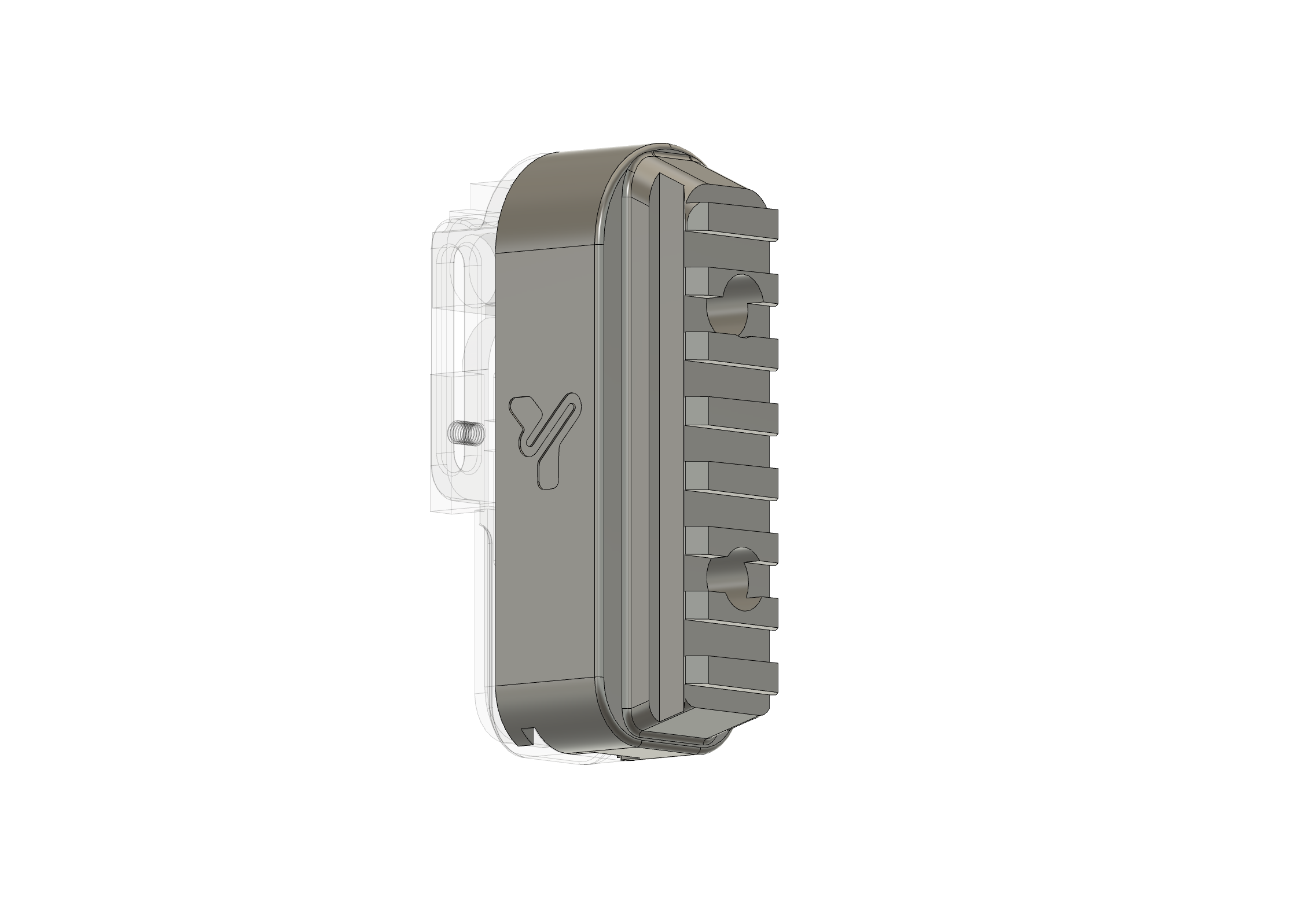 Adaptador trasero Picatinny para SCAR-L con opción de culata plegable