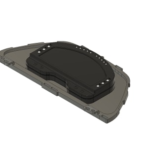Pantalla AiM MXL Cruscotto en tablero de instrumentos