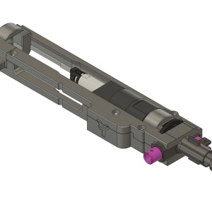 PolarStar JACK + Silent Industries ALPHA alignment kit for M4 AEG (v2.1)