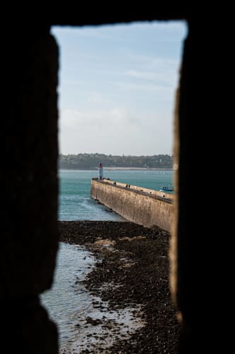 An image of a travel and landscape in a beach with a moody atmosphere.