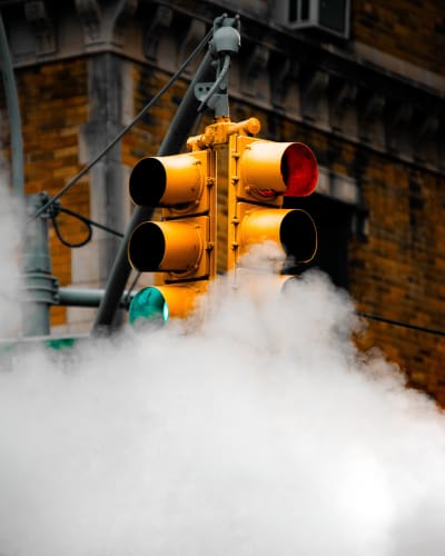 An image of a street and conceptual engaged in running with a energetic atmosphere.