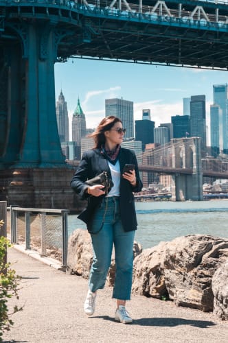 An image of a travel, cityscape, and urban engaged in walking.