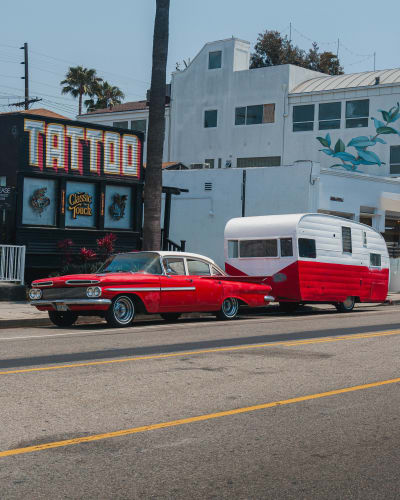 An image of a lifestyle, culture, street, and travel in a landmark.