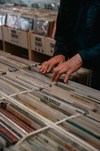 An image of a culture and lifestyle engaged in music.