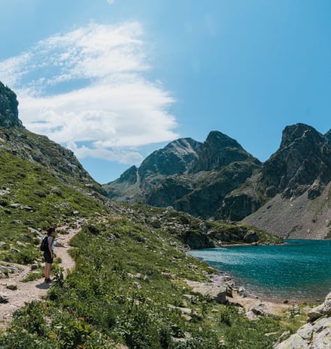 An image of a landscape, travel, and nature in a mountain.