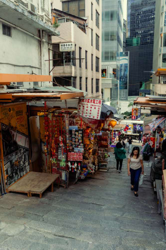 An image of a street, cityscape, travel, and urban in a workspace.