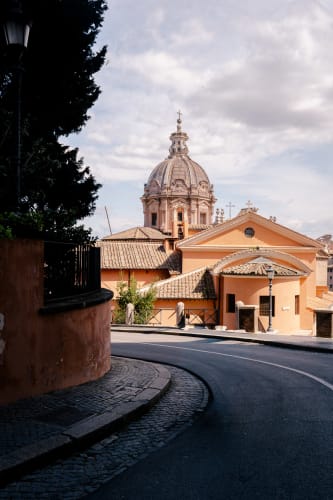 An image of a street, architecture, travel, and landscape in a city.